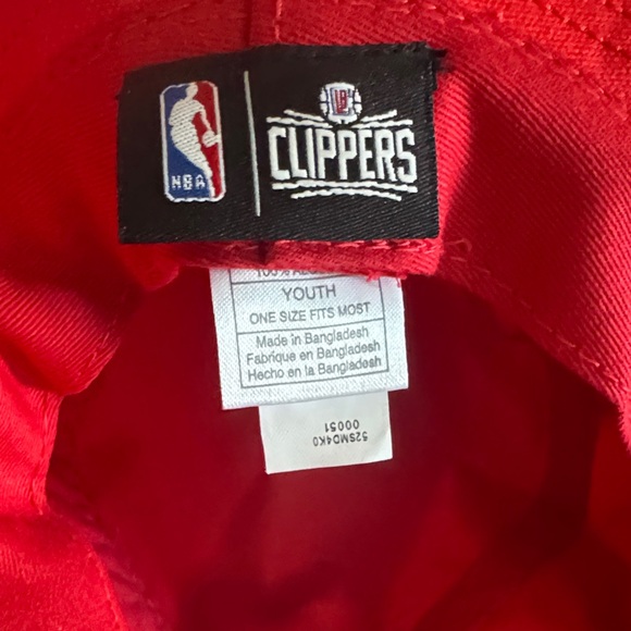 Unisex Youth NBA Licensed Adidas Red & Blue LA Clippers Bucket Hat OSFM - Picture 5 of 10